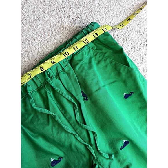 Vintage Green The Quacker Factory Whale Print Pants S - Picture 4 of 7
